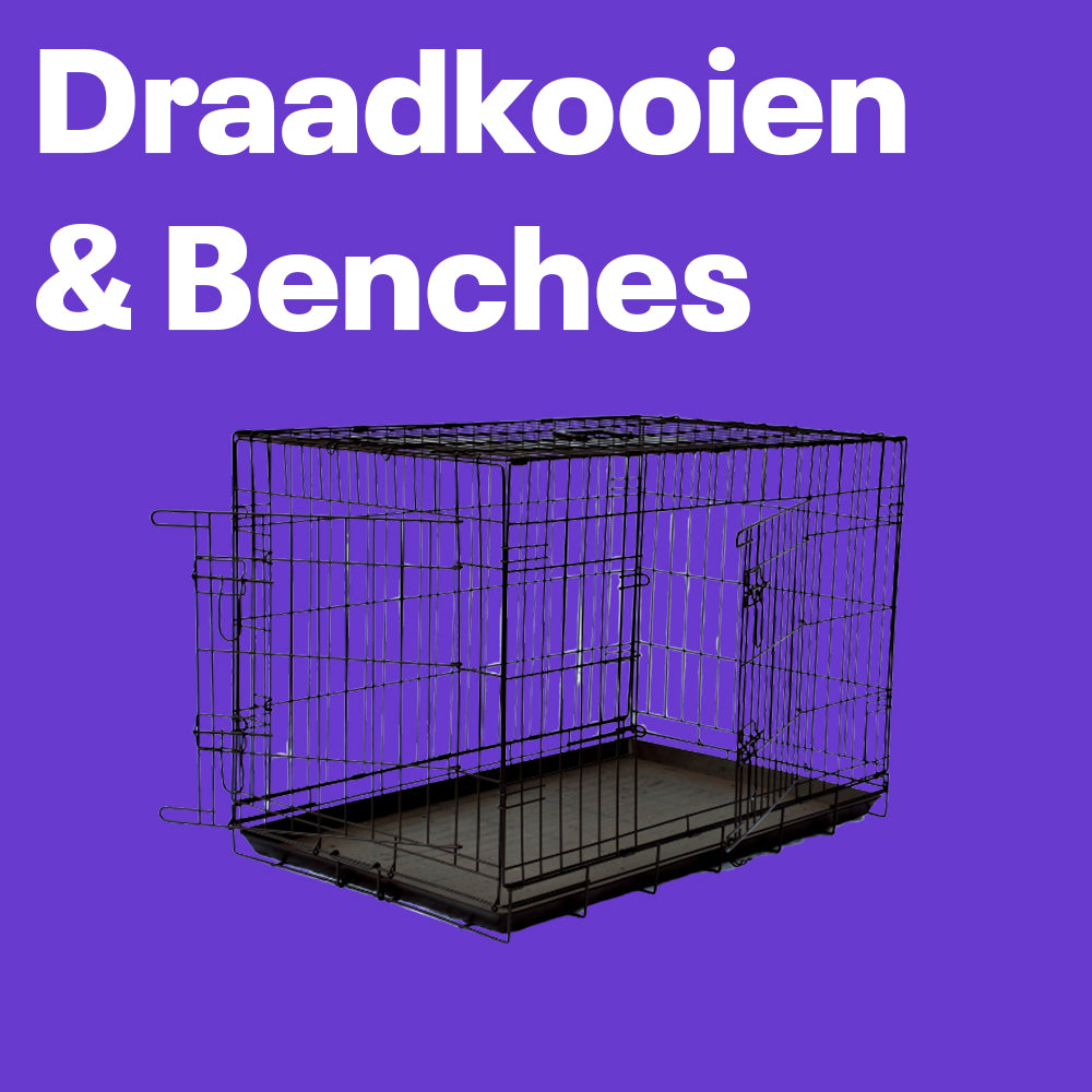 Hond Draadkooien & Benches - Onlinedier