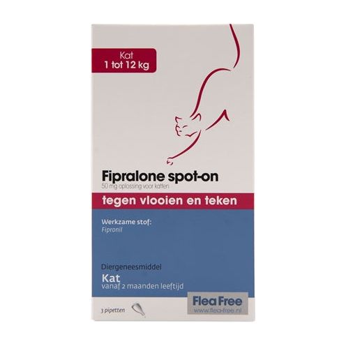 Exil Flea Free Fipralone Spot-On Kat