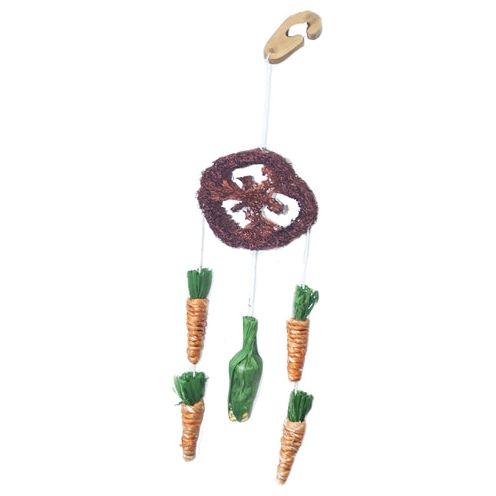 Critter's Choice Happy Pet Natural Loofah Dream Catcher