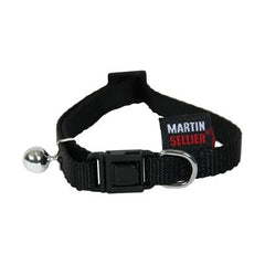 Martin Kattenhalsband Nylon Uni Zwart