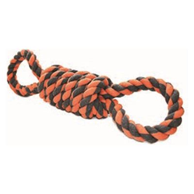 Happy Pet Nuts For Knots Extreme Spoel 8 Vorm Tugger Grijs / Oranje