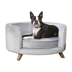 Enchanted Pet Enchanted Hondenmand Sofa Rosie Grijs