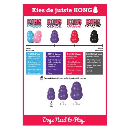 Kong Senior Paars