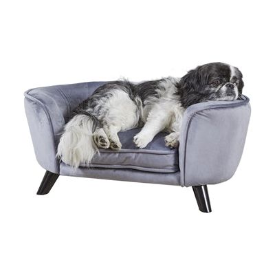 Enchanted Pet Enchanted Hondenmand / Sofa Romy Pewter Grijs