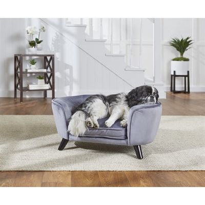 Enchanted Pet Enchanted Hondenmand / Sofa Romy Pewter Grijs