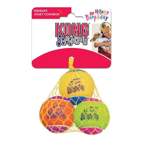 Kong Squeakair Birthday Balls