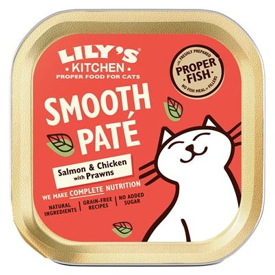 Lily's Kitchen Cat Smooth Pate Salmon / Chicken