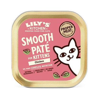 Lily's Kitchen Cat Kitten Smooth Pate Chicken