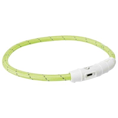 Trixie Halsband Hond Flash Lichthalsband Usb Tpu / Nylon Groen