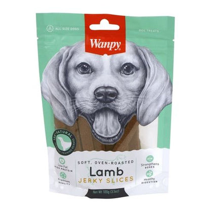 Wanpy Soft Oven-Roasted Lamb Jerky Slices