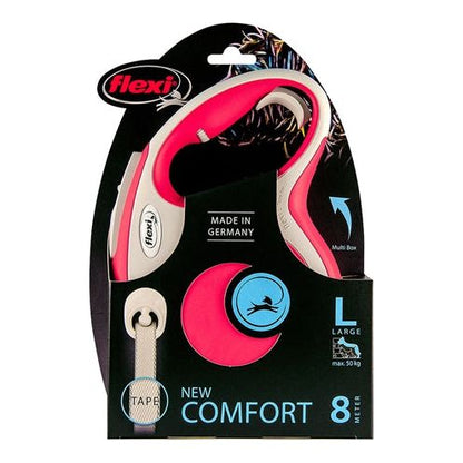 Flexi Rollijn New Comfort Tape Rood