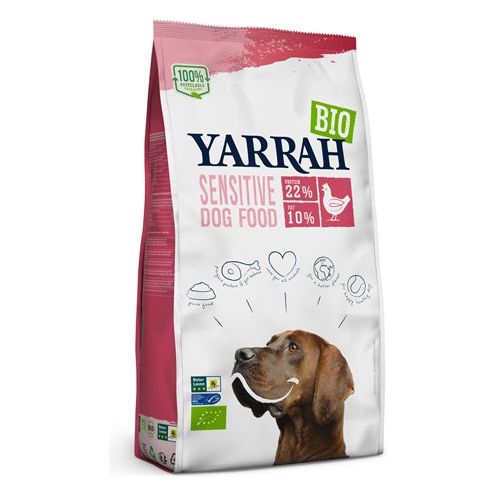 Yarrah Dog Biologische Brokken Sensitive Kip Zonder Toegevoegde Suiker