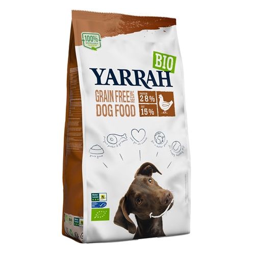 Yarrah Dog Adult Biologisch Graanvrij Kip/Vis