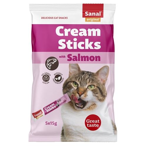 Sanal Cream Sticks Kat Zalm