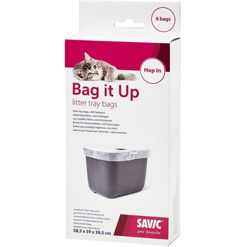 Savic Kattenbakzak Bag It Up Voor Hop In Kattenbak