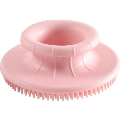 Zolux Anah Borstel Rond Rubber Roze