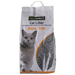 Agriselect Basic Grey Kattenbakvulling