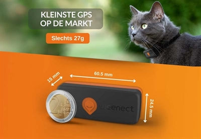 Weenect Tracker Kat Zwart