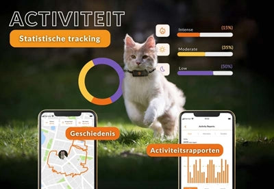 Weenect Tracker Kat Zwart