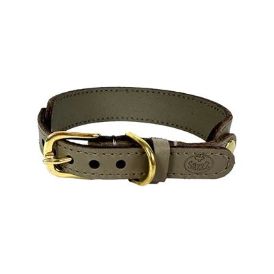 Sazzz Halsband Hond Sweetie Classic Leer Taupe