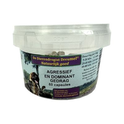 Dierendrogist Agressief / Dominant Capsules