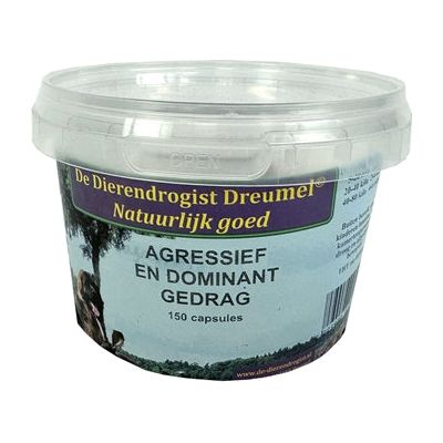 Dierendrogist Agressief / Dominant Capsules