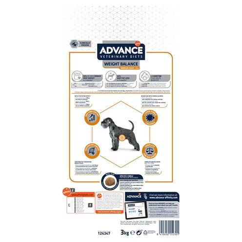 Advance Veterinary Diet Dog Weight Balance Medium / Maxi