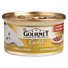 Gourmet Gold Fijne Hapjes Kalkoen / Eend