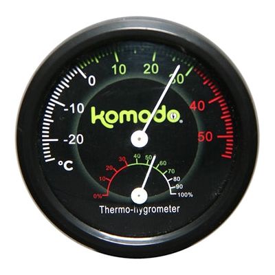 Komodo Thermometer / Hygrometer Analoog