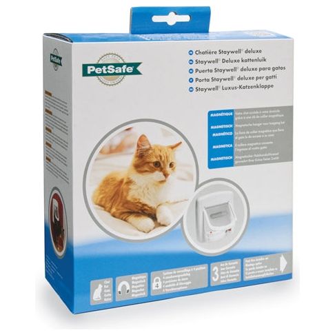 Petsafe Kattenluik Tot 7 Kg Magnetisch Slot Wit