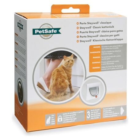 Petsafe Kattenluik Met Tunnel Wit